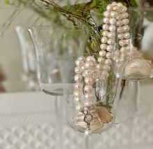 Load image into Gallery viewer, i me - Pearl Necklace - Potato Pearl with Drop Pearl Enhancer - White