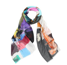 Load image into Gallery viewer, D)Luxe Scarf - Parrot Modal Muti Colour