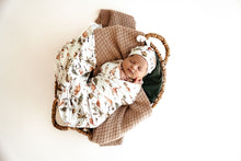 Load image into Gallery viewer, Snuggle Hunny Dino Organic Baby Jersey Wrap Set