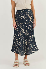 Load image into Gallery viewer, Naturals by O&amp;J A-line Linen  Skirt - Universe