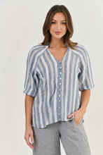 Load image into Gallery viewer, Naturals by O&amp;J Stripe Blouse