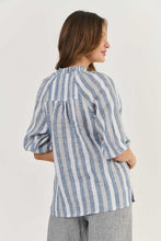 Load image into Gallery viewer, Naturals by O&amp;J Stripe Blouse