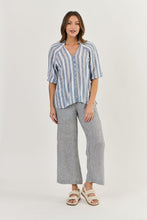 Load image into Gallery viewer, Naturals by O&amp;J Stripe Blouse