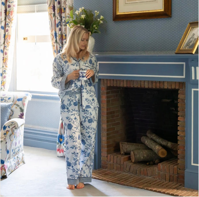 Luxe & Beau Versailles Chinoiserie Pyjama Set