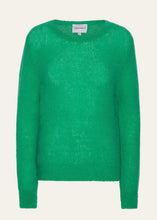 Load image into Gallery viewer, American Dreams Ulla O Neck Pullover in Coral Red, Lilac, Emerald Green