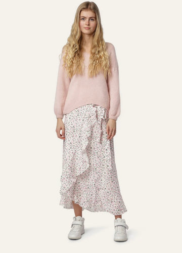 American Dreams Silja Mohair & Wool Jumper - Light Pink 30% OFF