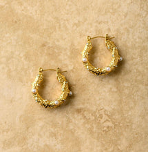 Load image into Gallery viewer, Indigo &amp; Wolfe Aurelia  Gold Plated Earings