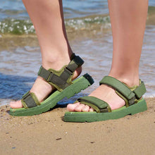 Load image into Gallery viewer, Merry People Lochie Sandal - Bright Olive