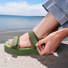 Load image into Gallery viewer, Merry People Lochie Sandal - Bright Olive