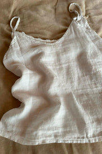 Bypias Perlie Linen Top - Sand