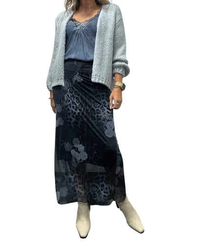 Amici Intimo Open Cardi - Baby Blue
