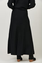 Load image into Gallery viewer, Naturals by O&amp;J Cashmere - Blend Skirt - Black - Now $50.00