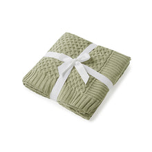 Load image into Gallery viewer, Snuggle Hunny Oganic Cotton Diamond Knit  Blanke t- Dewkist - 40% OFF
