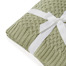 Load image into Gallery viewer, Snuggle Hunny Oganic Cotton Diamond Knit  Blanke t- Dewkist - 40% OFF