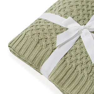 Snuggle Hunny Oganic Cotton Diamond Knit  Blanke t- Dewkist - 40% OFF