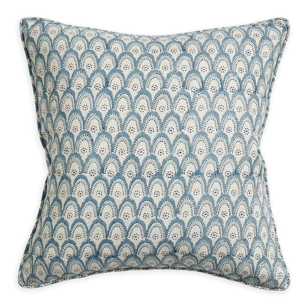 Walter. g  Azores - Fresh Azure Linen Cushion