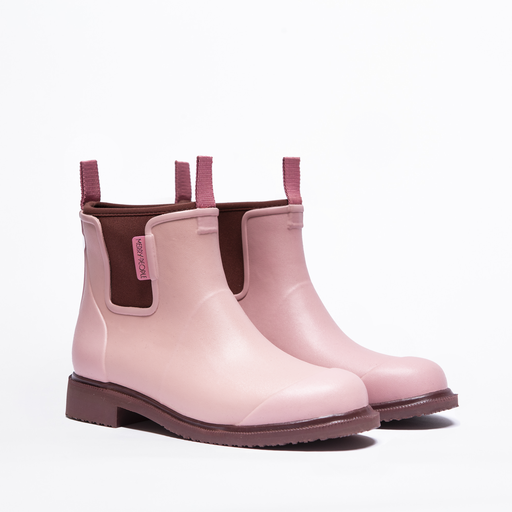 Merry People Bobbie Gum Boots - Dusty Pink