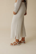 Load image into Gallery viewer, Talamaya Retreat Cotton Twist Pant Dusty Olive &amp; White / Silver &amp; Salt