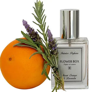 Flower Box Interior Perfume - Sweet Orange & Lavender