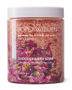 BOPO WOMEN - Goddess Bath Soak -  Clementine, Rosehip, Pink Clay