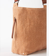 Load image into Gallery viewer, JUJU &amp; Co Baby Jute Slouchy Bag - Terracotta