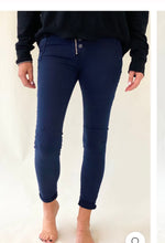 Load image into Gallery viewer, Italian Star Button Fly Jeans - Indigo