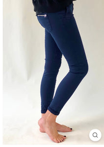 Italian Star Button Fly Jeans - Indigo