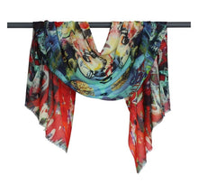 Load image into Gallery viewer, D)Luxe Scarf - Graffiti Merino Scarf