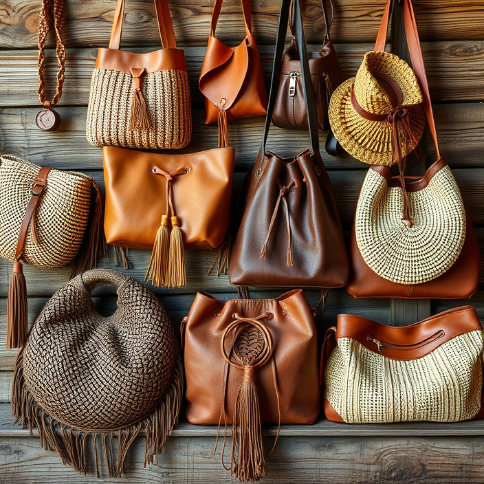 JuJu & Co Leather Tote