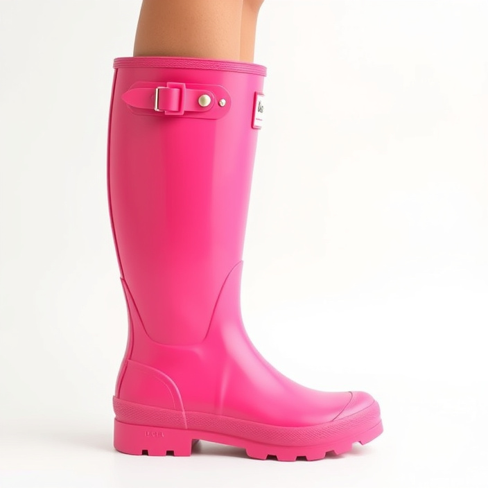 Merry People Bobbie Gum Boots - Beetroot Pink